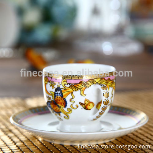 100CC Luxury Fine Bone China Turkish Coffee Ceramic Cup
Quality Assured